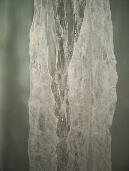 Evolution of Silence, detail, World of Threads Festival 2007, Best Contemporary, Sheridan College