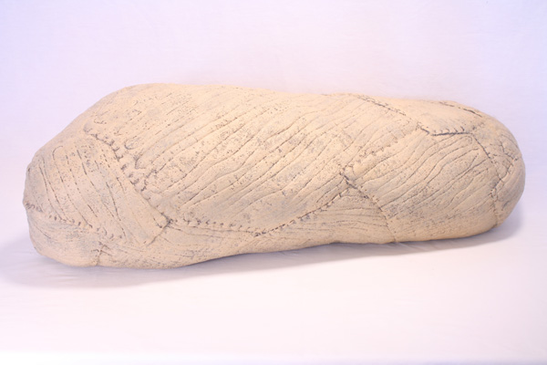 POD (Cream), wool, beeswax, thread,