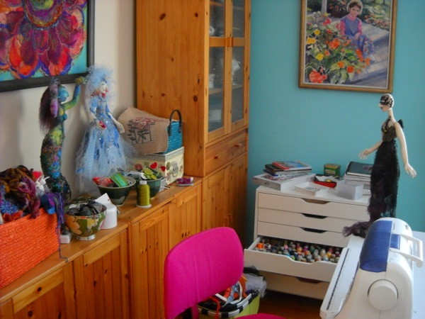 It's not about what you have, it's about what you do with it. The space is small but the view is great. Photo: Heike Blohm.