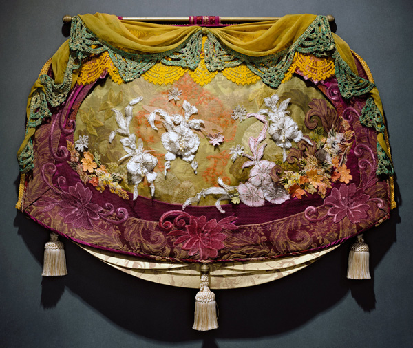 Fabricate Sculpture Series No 2, 3D Fabric Collage, 27x33, Lindy Pole