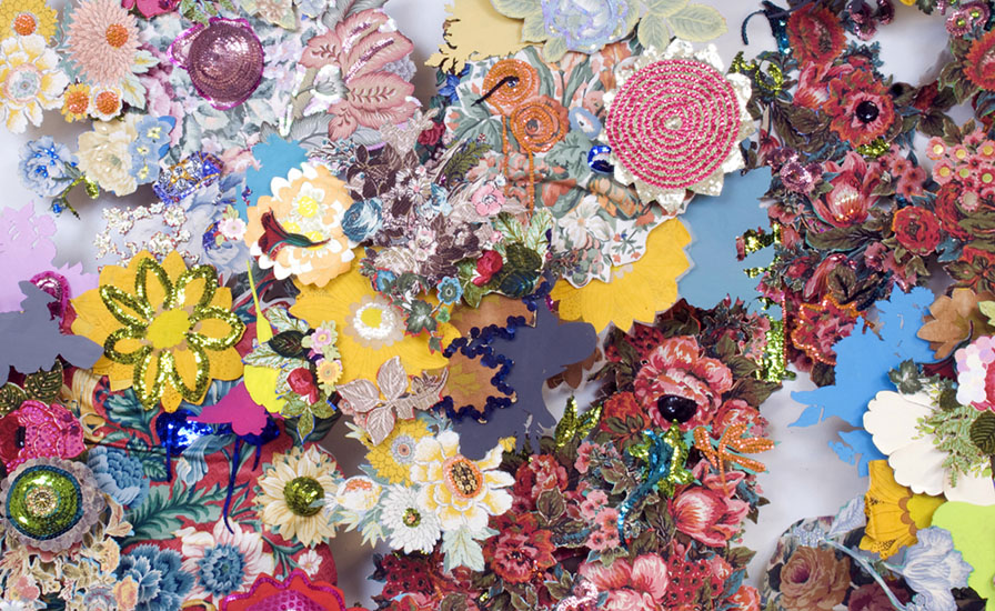 Frosty Pink Lipstick Smeared All Over His Face, detail