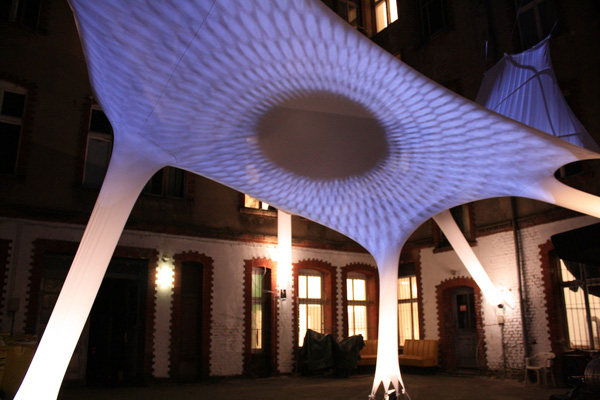 Installation at MMX with Patrick Harrop for the Transmedialle Festival in Berlin, Photo P. Harrop