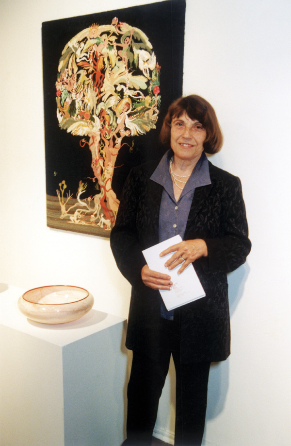 Artist: Pilar Sans Coover. Photo: Robert Coover.