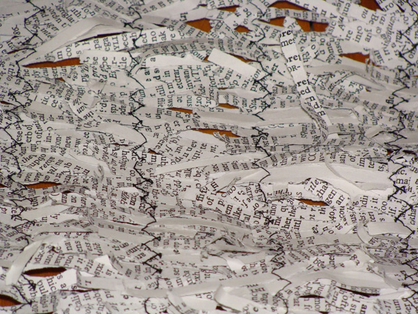 detail, Words, Photo: Sandra Gregson