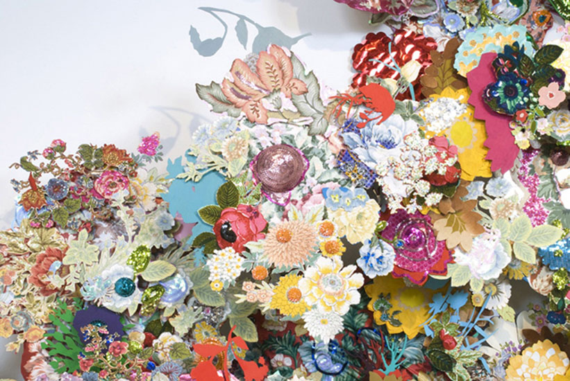 Frosty Pink Lipstick Smeared All Over His Face, detail