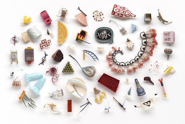 I'm still looking, Japanese paper sculpture