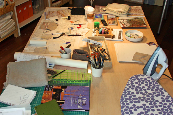 Albuquerque in progress, photo credit: Kathryn Clark.