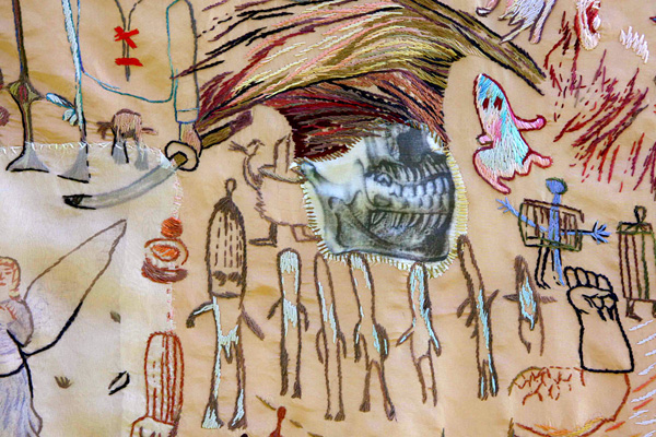 Vanitas1 detail, photo: Istvan Zsako