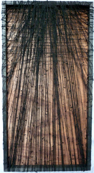 Forest 3 (burlap, aspen, red oak) 2010