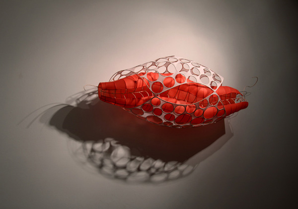 Flux V, 2009, 20x45x20, Xiaoging Ya, shown at John B Aird Gallery, Toronto