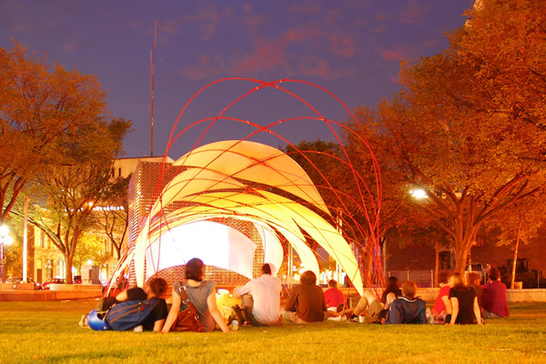 On The Road at Old Market Square in Winnipeg