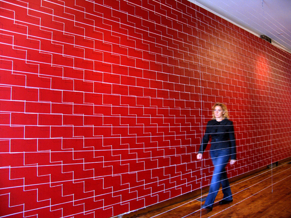 Infinite Wall, installation view