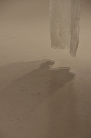 Silence 3, wool, silk, photo: John Tamblyn