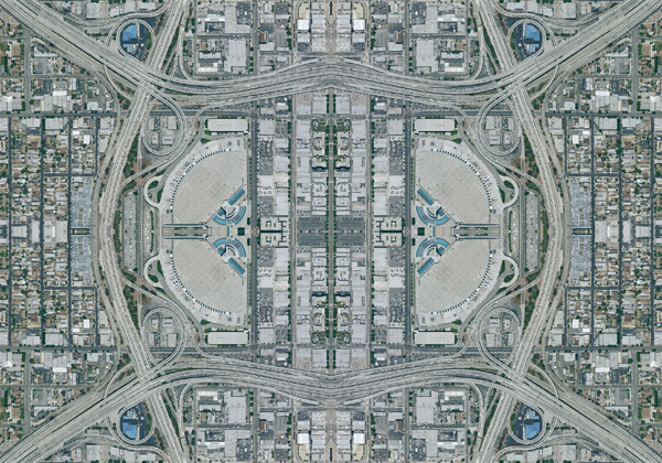 WorldWide Carpets #3 "Highway", 140 x 190 cm, photograph printed on carpet material