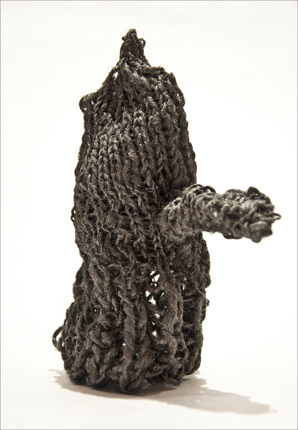 Unbalanced; 2009; dimensions variable (approx 5"x2.5"x2.5" each); steel wool