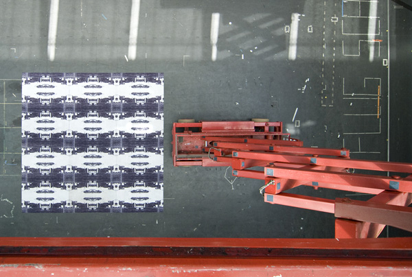 WorldWide Carpets blur series, shooting of complete flooring with 12 carpets