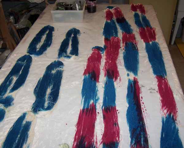 Wet studio - washing and finishing.