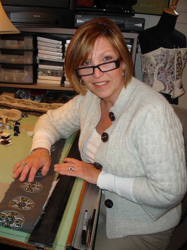 Artist Laurie Lemelin.