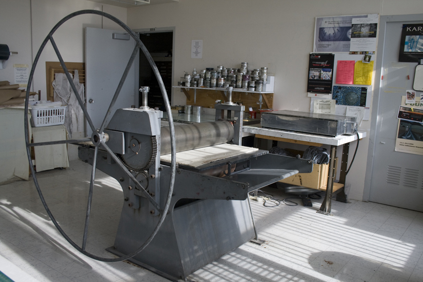 Emma Nishimura's Studio at the University of Nebraska-Lincoln.