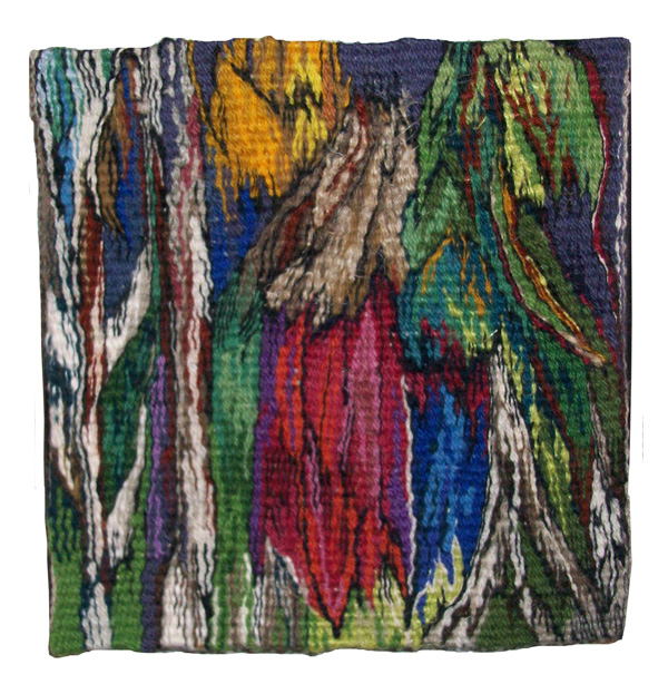 House in the wood V, 20 x 20 cm