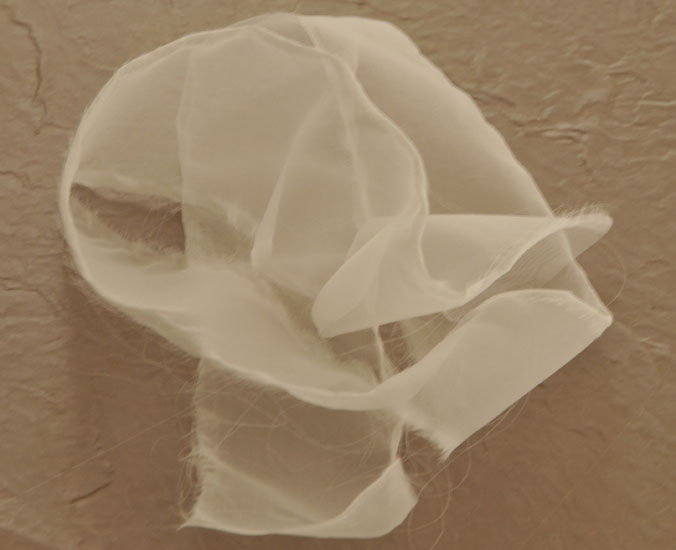 Silence 6, wool, silk, photo: John Tamblyn