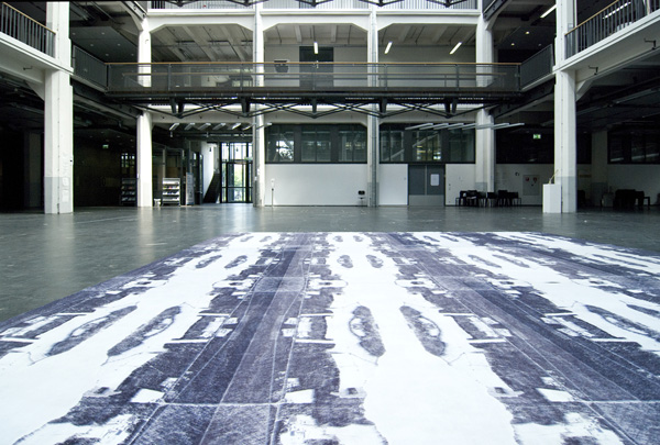 WorldWide Carpets blur series, shooting of complete flooring with 12 carpets