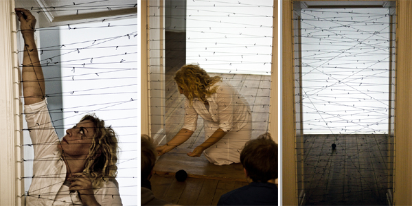 Borderline, 2011 performance, sound recording, light