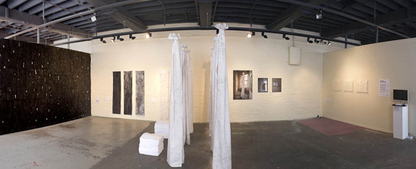 Cloth and Memory exhibition space, Photo: Richard Brayshaw