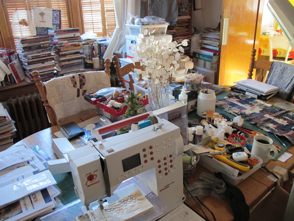 Joanne Young's studio in Kitchener, Ontario.