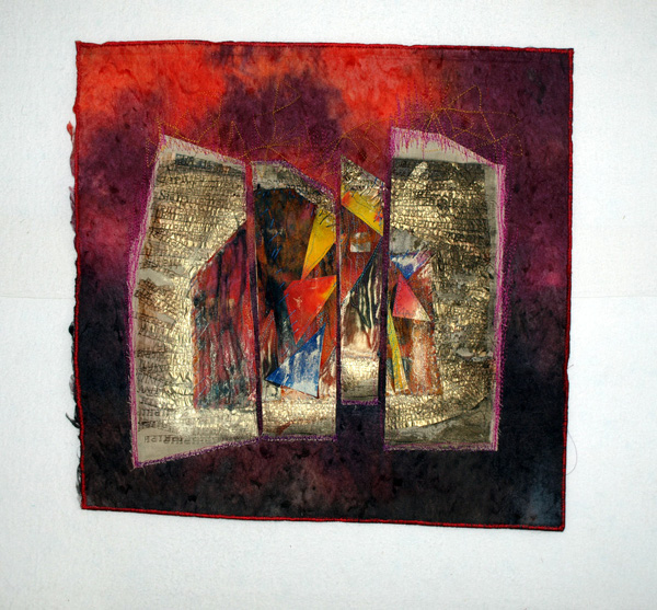 The Hood, Mixed media collage