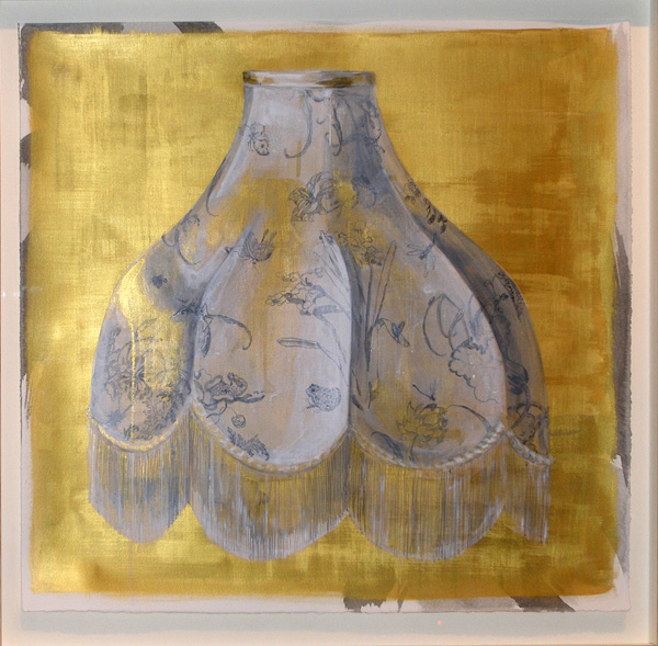 Shade, acrylic, India ink, BFK paper, 22"H x 24"W, photo: Yael Brotman