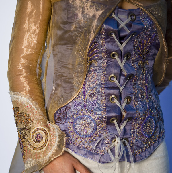 Hand & Lock Competition  - Jacket and Bustier detail.  Photographer-John Heineman