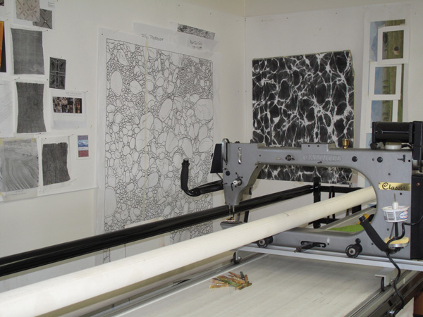 Martha Cole's studio in Lumsden, Saskatchewan, Canada