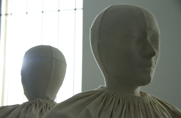 Dummies, detail, Medium: Cotton, foam, wire.