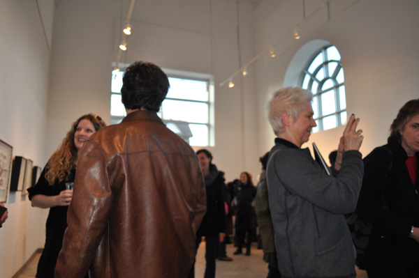 "Ten Birds" book launch at the Wychwood Barns, Toronto.