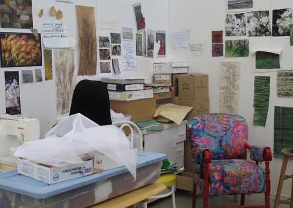 Martha Cole's studio