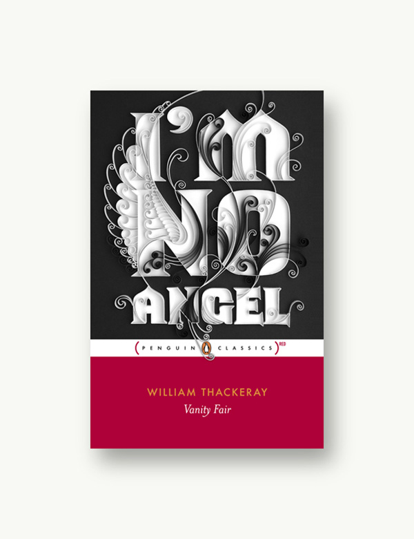 Vanity Fair Cover, paper/card, technique: paper quilling.