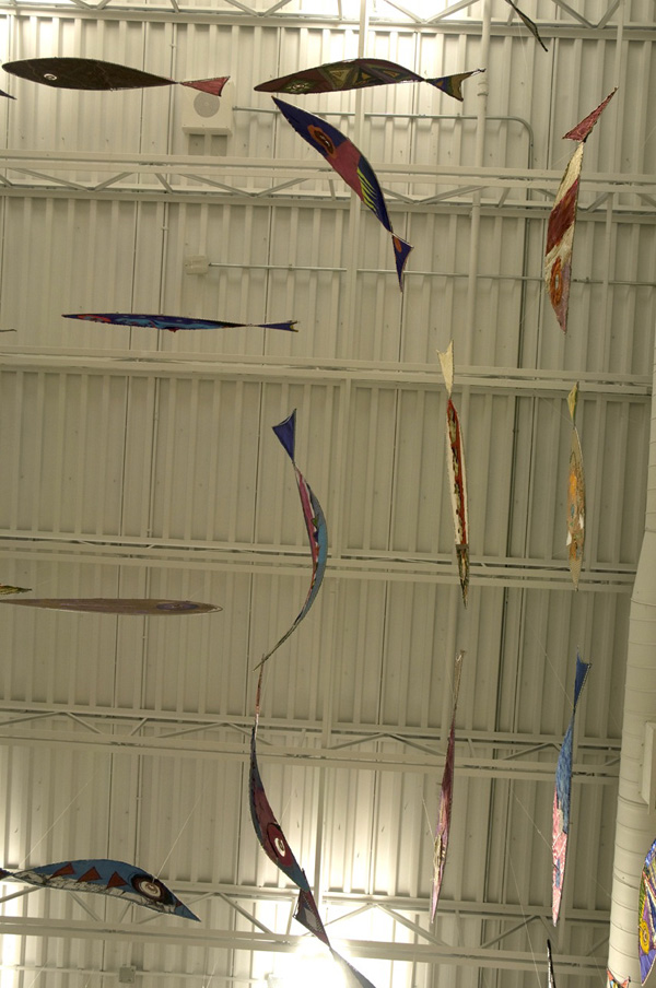 Fish From Underneath, Cobourg Community Centre, 2011, Photo credit:  Mark Vander Vennen