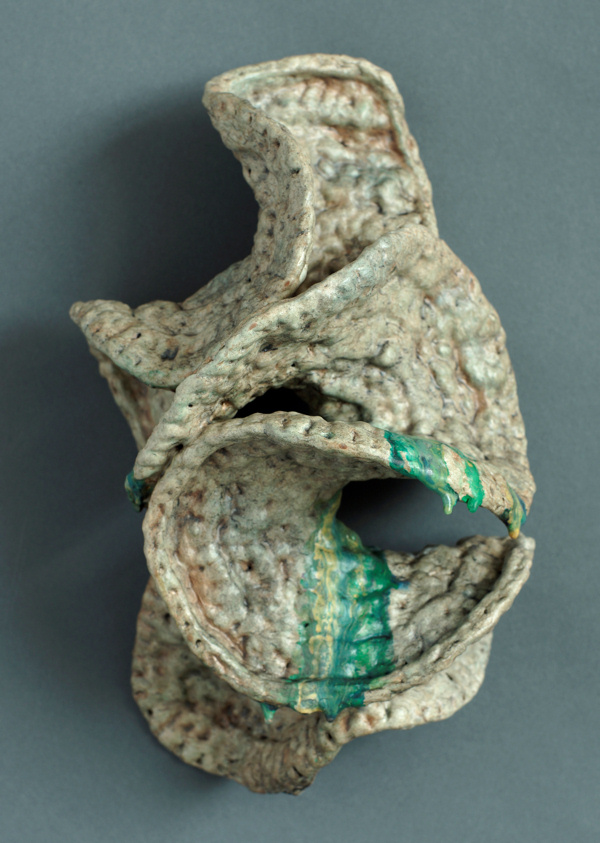 Ripple, crocheted fiber & acrylic, photo: Ken Rowe