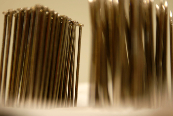 Emergent Multiplicity (detail), 2011, 120 x 100 x 100cm, acrylic, mirror paint, extruded polythene, rayon, carbon fibre