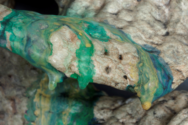 Ripple (detail), crocheted fiber & acrylic, photo credit: Ken Rowe
