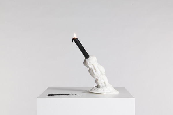 Superflux, 25 x 15 cm, silicon, metal plate, edition of 12