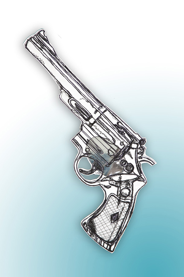 Architects in Flux (detail), 2010, repositional fabric free motion machine embroidered (Michael West)