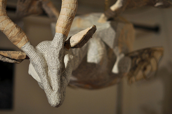 Emily Jan's studio at Concordia University's Fine Art MFA program.