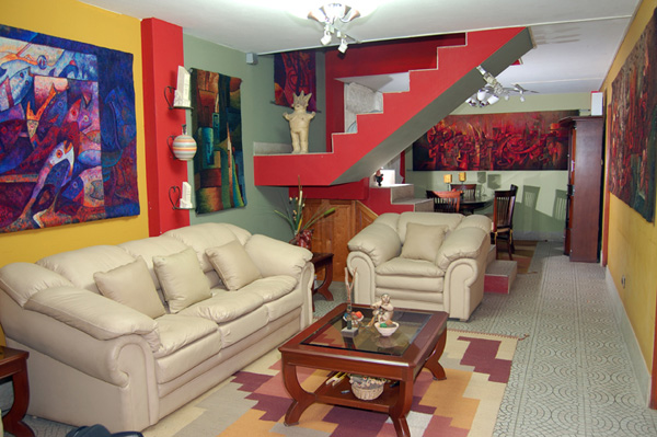 Maximo Laura's reception hall.