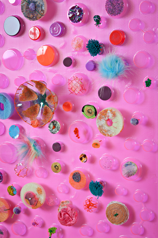 Trachtenburg's Escape, 2012, free motion machine embroidery, micro beading (Michael West)