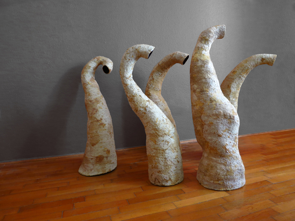Quo Vadis? paper-clay, 2013, 120cm x 70cm x 100cm, object. Photo: Tihanyi & Bakos
