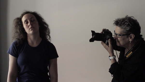 City Lights, 2004, Jacquard weaving. A photo of trees shot in Vancouver and photo of windows of the Nordelec building, both shot by Louise L. Bérubé. Cotton, linen and metalized sewing threads, 160x108 cm, Private collection.