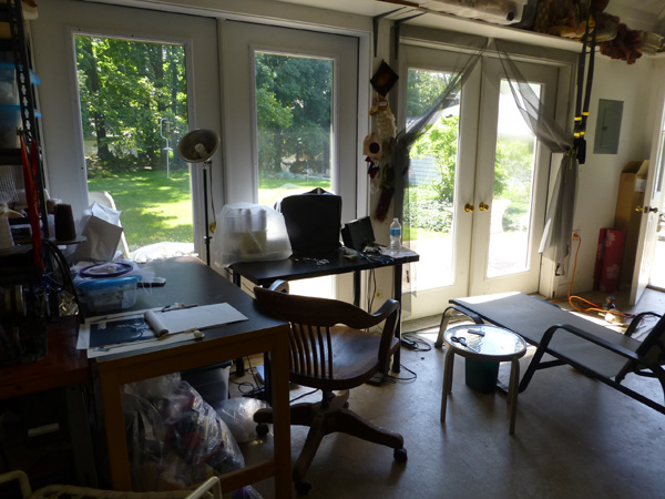 Mary Giehl's studio.