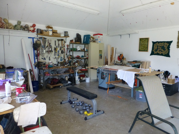 Mary Giehl's studio.
